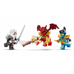 Lego Ninjago 71863 Zilvar et Grimtak la bête draconique