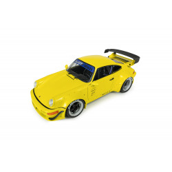 Solido 1 18 POrsche 911 Rwb jaune Nathalie 2023