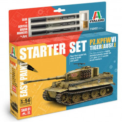 Starter Set Italeri 1.56 Tiger I