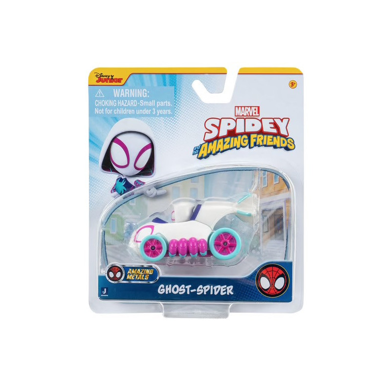 Spiderman Spidey Voiture Métal Ass