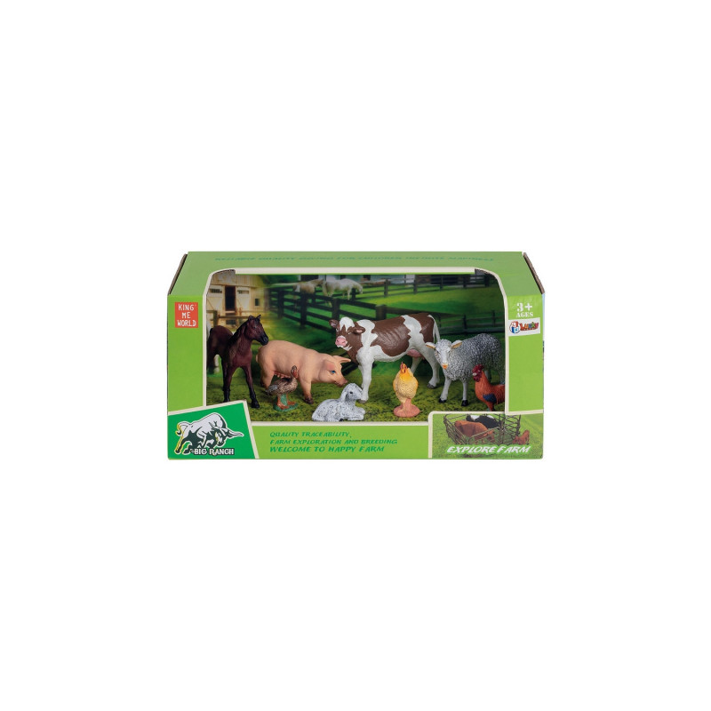 Set 7 Animaux Ferme