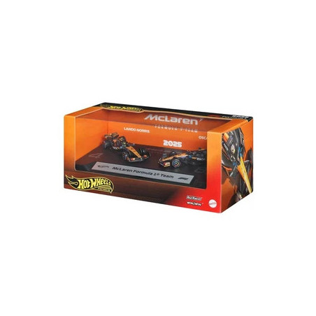 F1 Hotwheels 2025 x2 McLaren