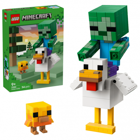 Lego Minecraft 21582 Poule chevauchée V29