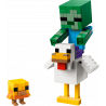 Lego Minecraft 21582 Poule chevauchée V29