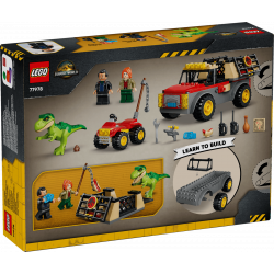Lego Jurassic World 77978 Camion de transport du jeune T Rex