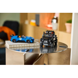 Lego 77264 La Jaguar Project 7 et le Land Rover Defender