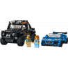 Lego 77264 La Jaguar Project 7 et le Land Rover Defender