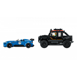 Lego 77264 La Jaguar Project 7 et le Land Rover Defender