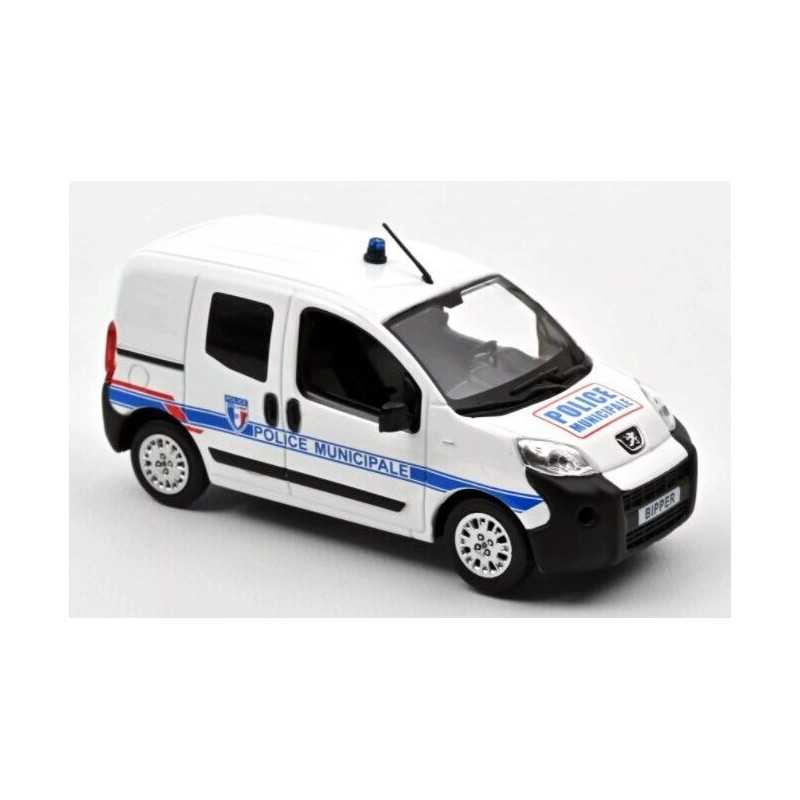 Norev 1 43 Peugeot Bipper 2009 Police Municipale