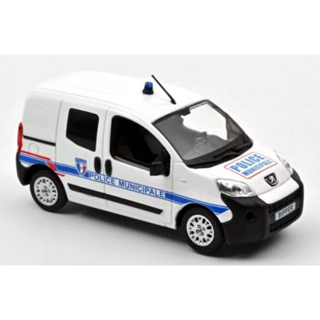 Norev 1 43 Peugeot Bipper 2009 Police Municipale