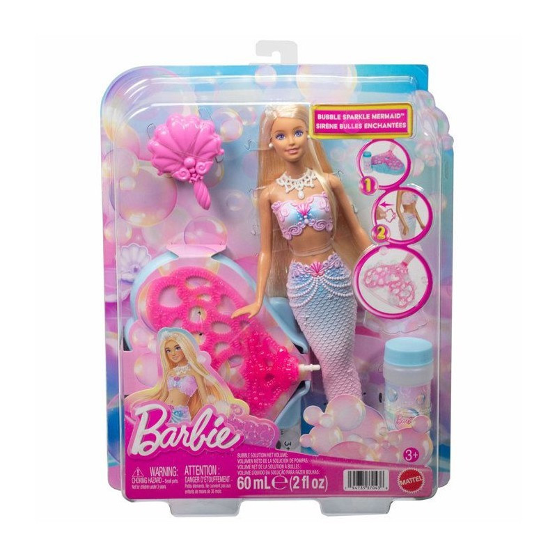 Barbie Sirene Bulles