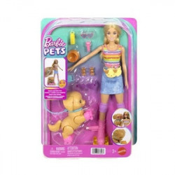 Barbie Roller et chien