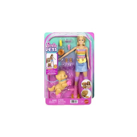Barbie Roller et chien