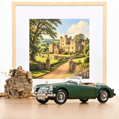 Norev 1.18 Mga 1955 British Racing Green