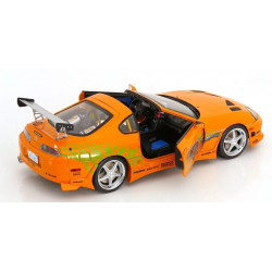 Solido 1.18 Fast And Furious Toyota Supra Brian Mk4 2001 Orange