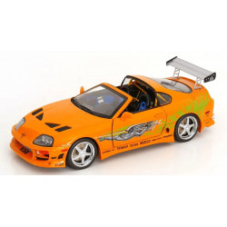 Solido 1.18 Fast And Furious Toyota Supra Brian Mk4 2001 Orange
