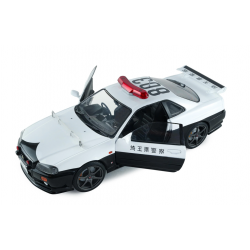 Solido 1.18 Nissan Skyline Gt R R34 Police