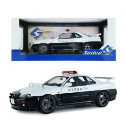 Solido 1.18 Nissan Skyline Gt R R34 Police