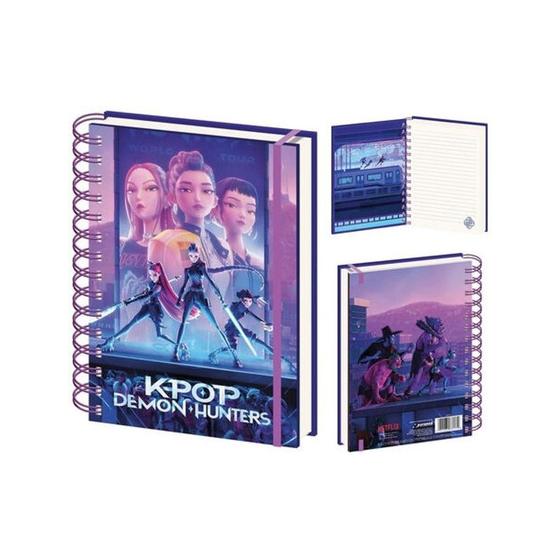 K Pop Demon Hunters Carnet Spirales