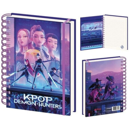 K Pop Demon Hunters Carnet Spirales