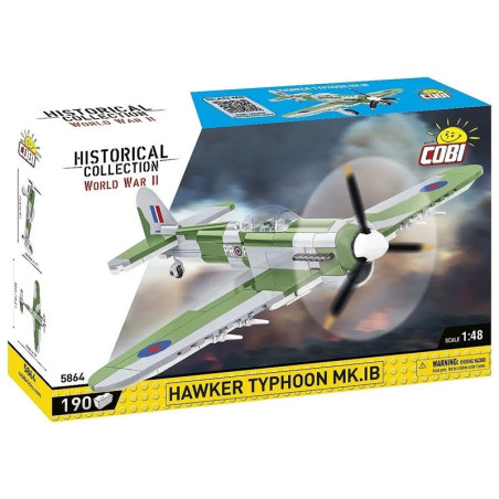 Cobi Avion 5864 HAwker Typhoon MkI B