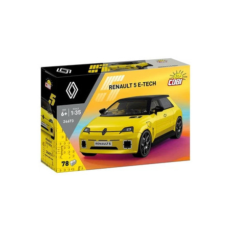 Cobi Voiture 24673 Renault 5 Etech
