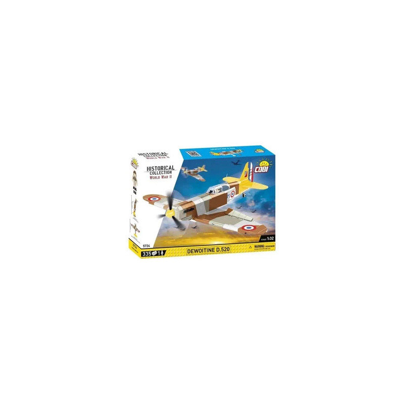 Cobi 5734 Avion Dewoitine D520 335 pieces