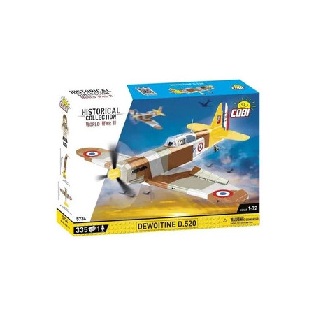 Cobi 5734 Avion Dewoitine D520 335 pieces