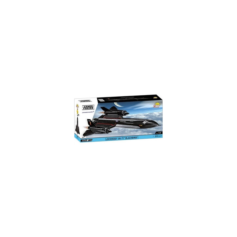 Cobi 1374 Lockheed Martin Sr71 Blackbird 1374 pieces