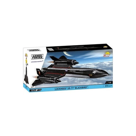 Cobi 1374 Lockheed Martin Sr71 Blackbird 1374 pieces