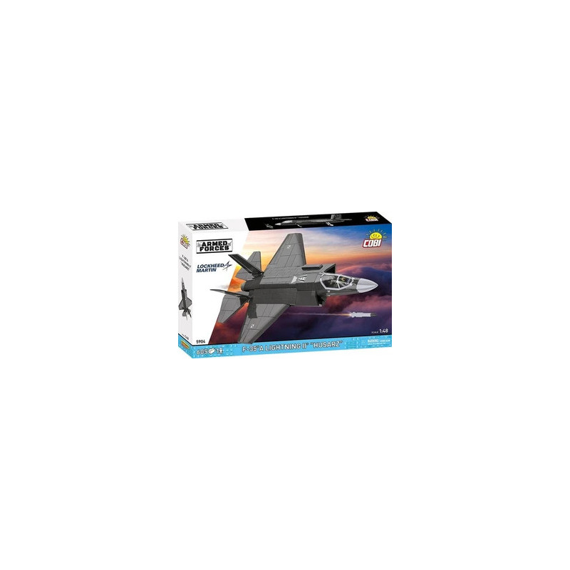 Cobi 5904 F35 A lightning II Husarz 605 Pieces