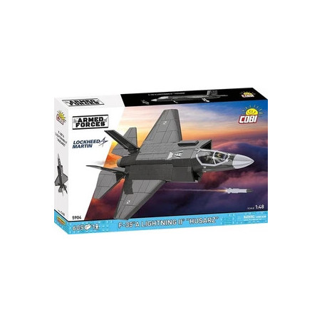 Cobi 5904 F35 A lightning II Husarz 605 Pieces