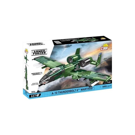 Cobi 5856 A10 Thuderbolt II Warthog Tank Killer 667 Pieces