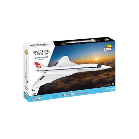 Cobi 1689 Concorde 518 pces