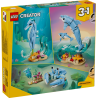 Lego Créator 3 en 1 31385 Animaux marins les beaux dauphins V29