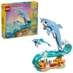 Lego Créator 3 en 1 31385 Animaux marins les beaux dauphins V29