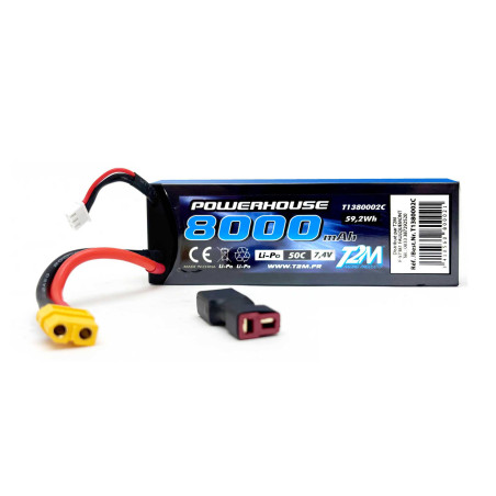 T2m Accus Lipo 8000 Mah 2s