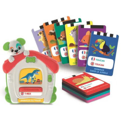 Clementoni Mes 100 premiers Mots animaux electronique francais et anglais