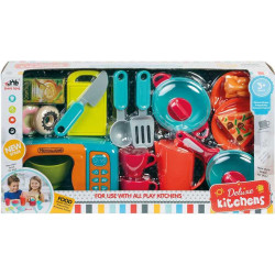 Deluxe Kitchens Set de cuisines 17 pieces