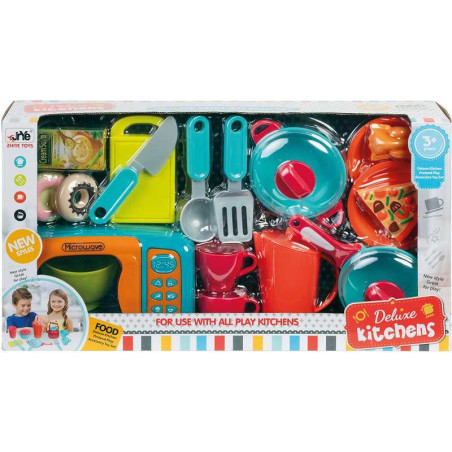 Deluxe Kitchens Set de cuisines 17 pieces