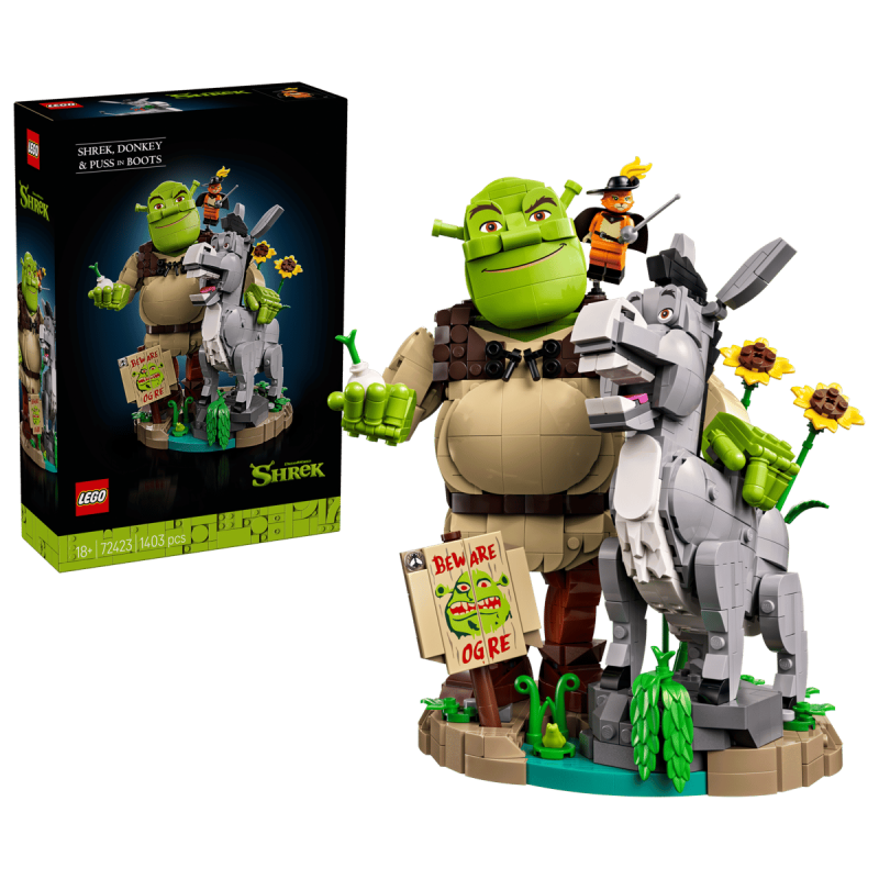 Lego 72423 Shrek, l'Âne et le Chat Potté V29
