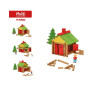 Jeujura Chalet en bois 95 Pieces