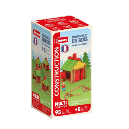 Jeujura Chalet en bois 95 Pieces