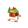 Jeujura Chalet en bois 95 Pieces