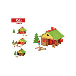 Jeujura Chalet en bois 130 Pieces