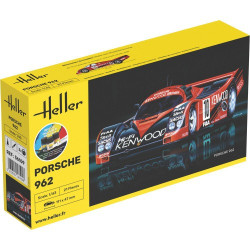 Heller model set Porsche 962 1.43