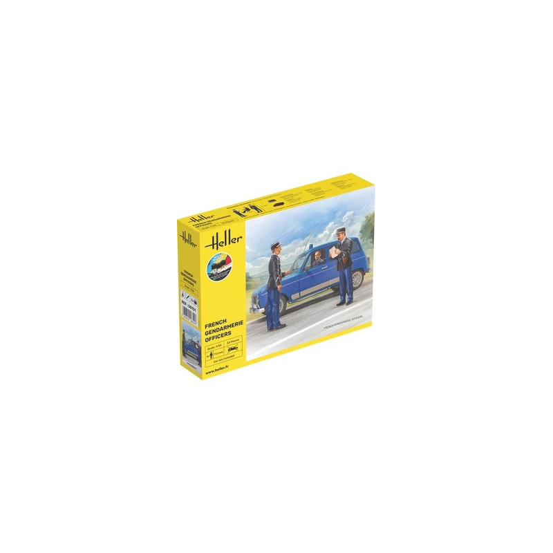 Heller model set Policier gendarmerie x3