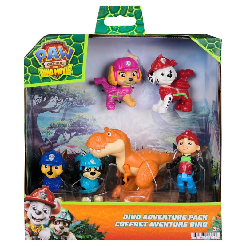Pat Patrouille Dino Movie Coffret aventure Dino