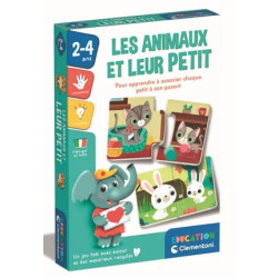 mini puzzle clementoni animaux et petits