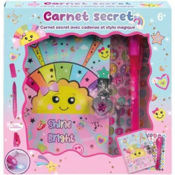 Carnet secret et stylo magique
